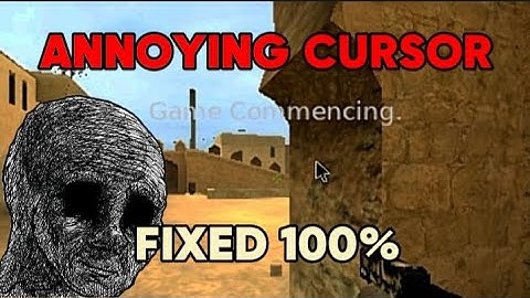 (THIS VIDEO IS ALL YOU NEED) Visible Mouse Fix CS:Source Android