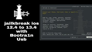 Bootra1n usb jailbreak [Checkra1n 0.9.8] ios Support 12.4 to 13.4