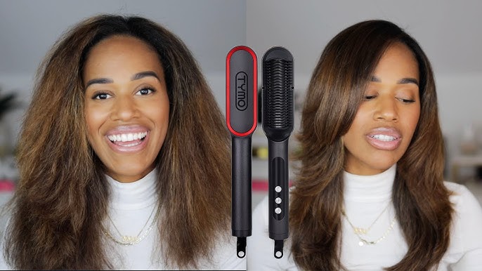 How to Use TYMO Porta Cordless Hair Straightener Brush - Before