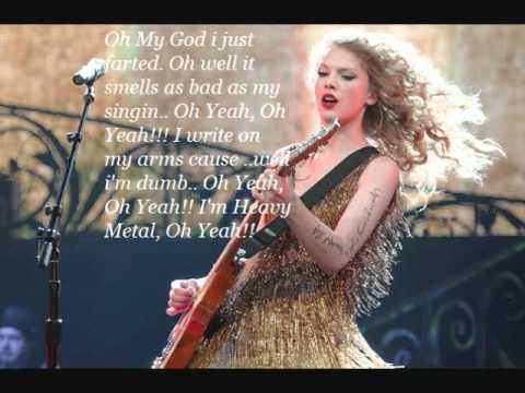 swift cant sing.wmv