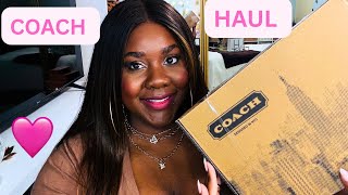 COACH HAUL!!! WHAT DID BUY FROM THE POWDER PINK &amp; DENIM LOVE COLLECTION? 