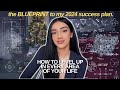 My 2024 masterplan for success finance glow up routine career health fitness  mind