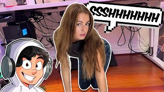 This Girl Went UNDER My Desk WHILE I WAS GAMING (FULL STORYTIME)