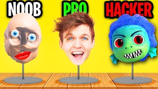 LankyBox Tries To SCULPT PEOPLE In REAL LIFE!? (NOOB vs PRO vs HACKER In Sculpt People App Game!)