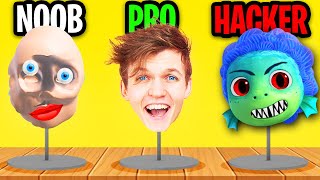 LankyBox Tries To SCULPT PEOPLE In REAL LIFE!? (NOOB vs PRO vs HACKER In Sculpt People App Game!) screenshot 4