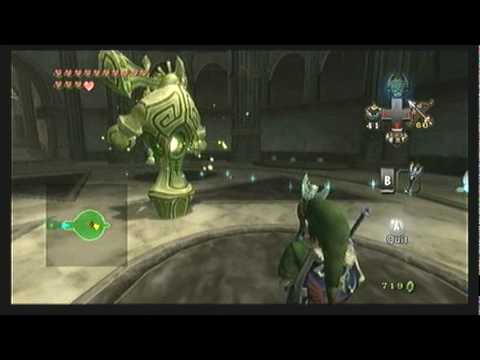 Legend of Zelda Twilight Princess Walkthrough 17 (3/6) "Temple of Time: Dominion Rod"