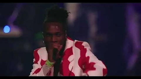 Burna Boy Performing "Odogwu" at the Madison Square Garden