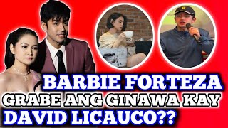 David Licauco Naiyak Sa Grabeng Pagmamahal Ng Mga Barda Fans Barbie Grabe Ang Ginawa Kay David
