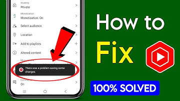 there was a problem saving some changes yt studio problem solved | fix yt studio save problem