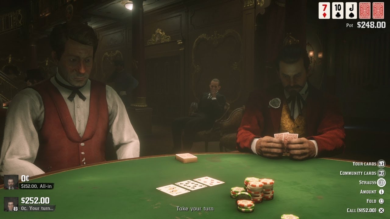 Cheating at Poker | RED DEAD REDEMPTION 2 Gameplay (PS4) - YouTube