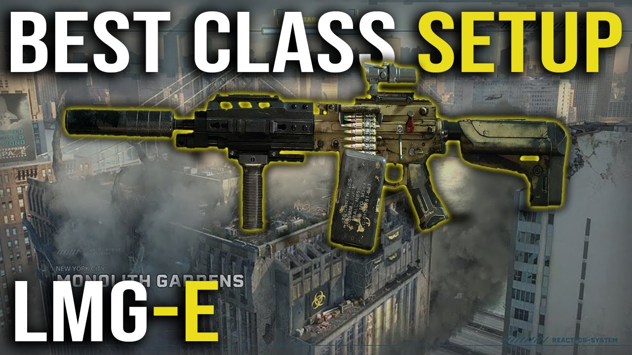 Lmg E R6 RAINBOW SIX EXTRACTION BEST LMG LOADOUT - YouTube