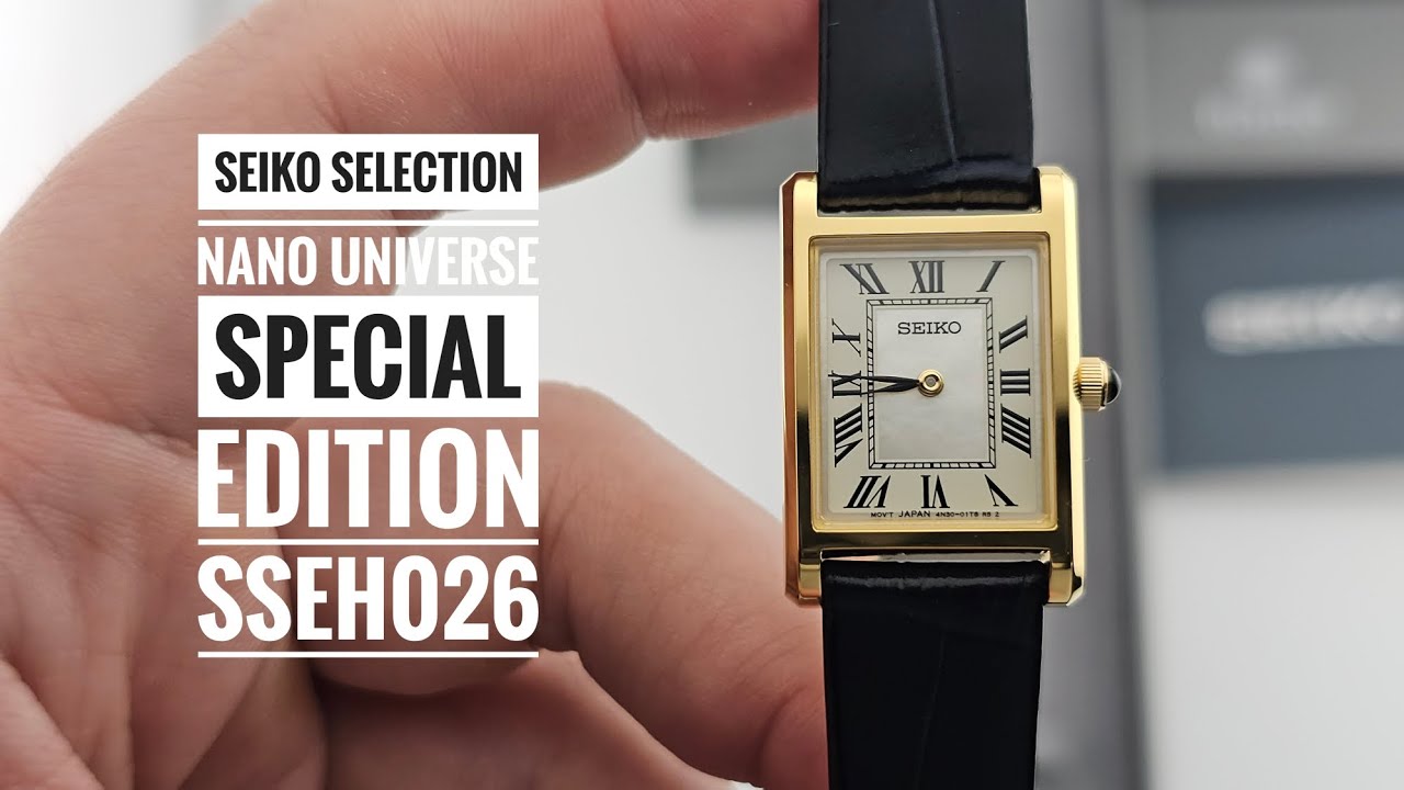 Seiko Selection Nano Universe Special Edition SSEH026 - YouTube