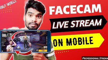 How to Live Stream With Facecam On Mobile !! Facecam Live Stream On Android Phone !! Facecam live🎮🚩