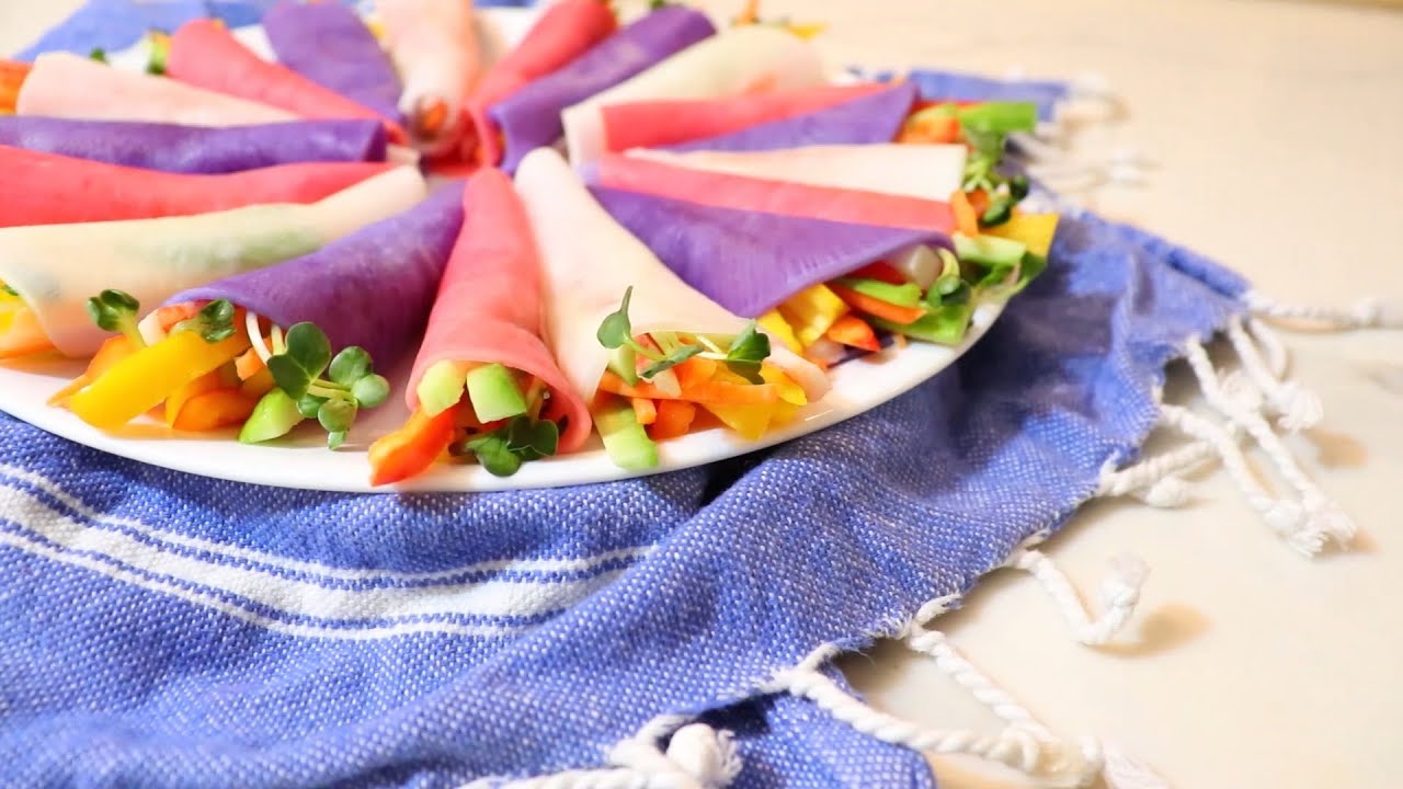 야채 쌈무 Veggie SSam Mu Wraps (Pickled Korean Radish Wraps) YouTube