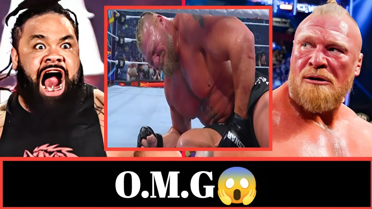 Джейкоб Фату получил санкции за то, что сделал это с Броком Леснаром...