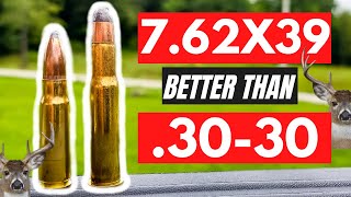 7.62x39 is Better than .3030 for hunting???