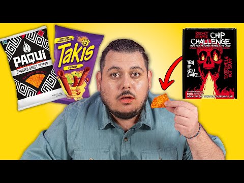 I ate the SPICIEST Chips