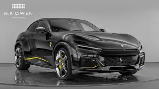 FOR SALE: 2025 Ferrari Purosangue | Only 793 Miles | Nero Daytona