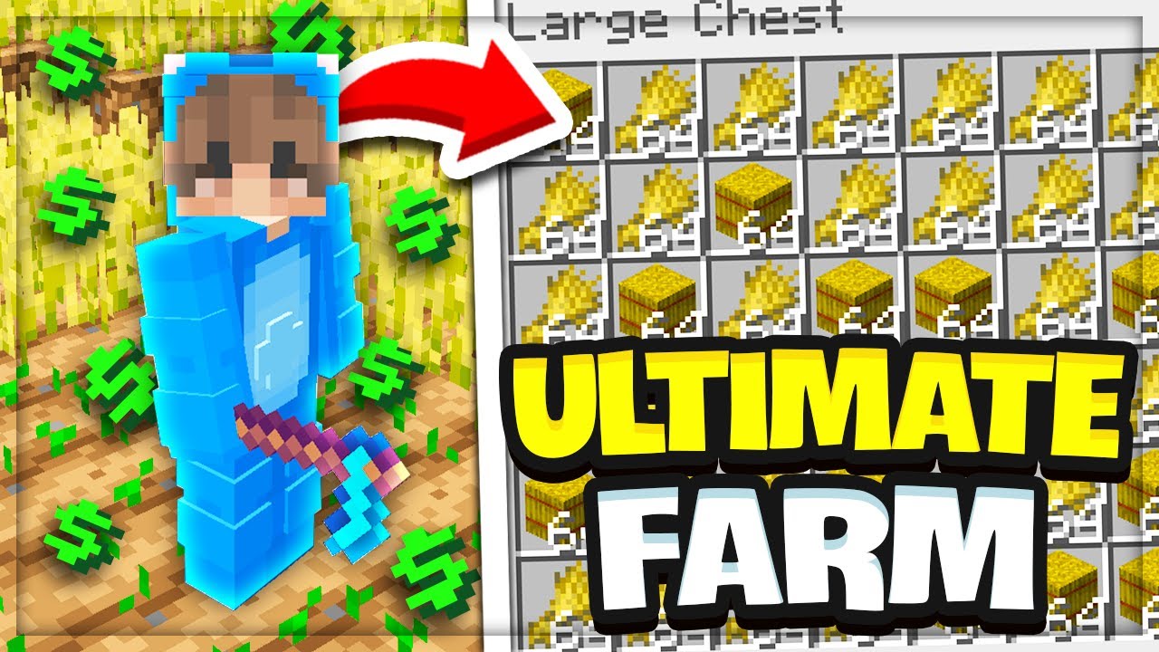 BEST FARMING MONEY MAKING METHOD IS BROKE on BEST MINECRAFT SKYBLOCK SERVER! | Minecraft Skyblock