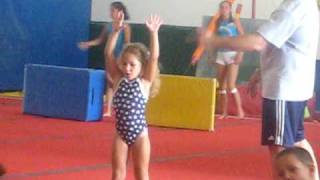 Front Walkover, Back Walkover,Cartwheel On Beam Line