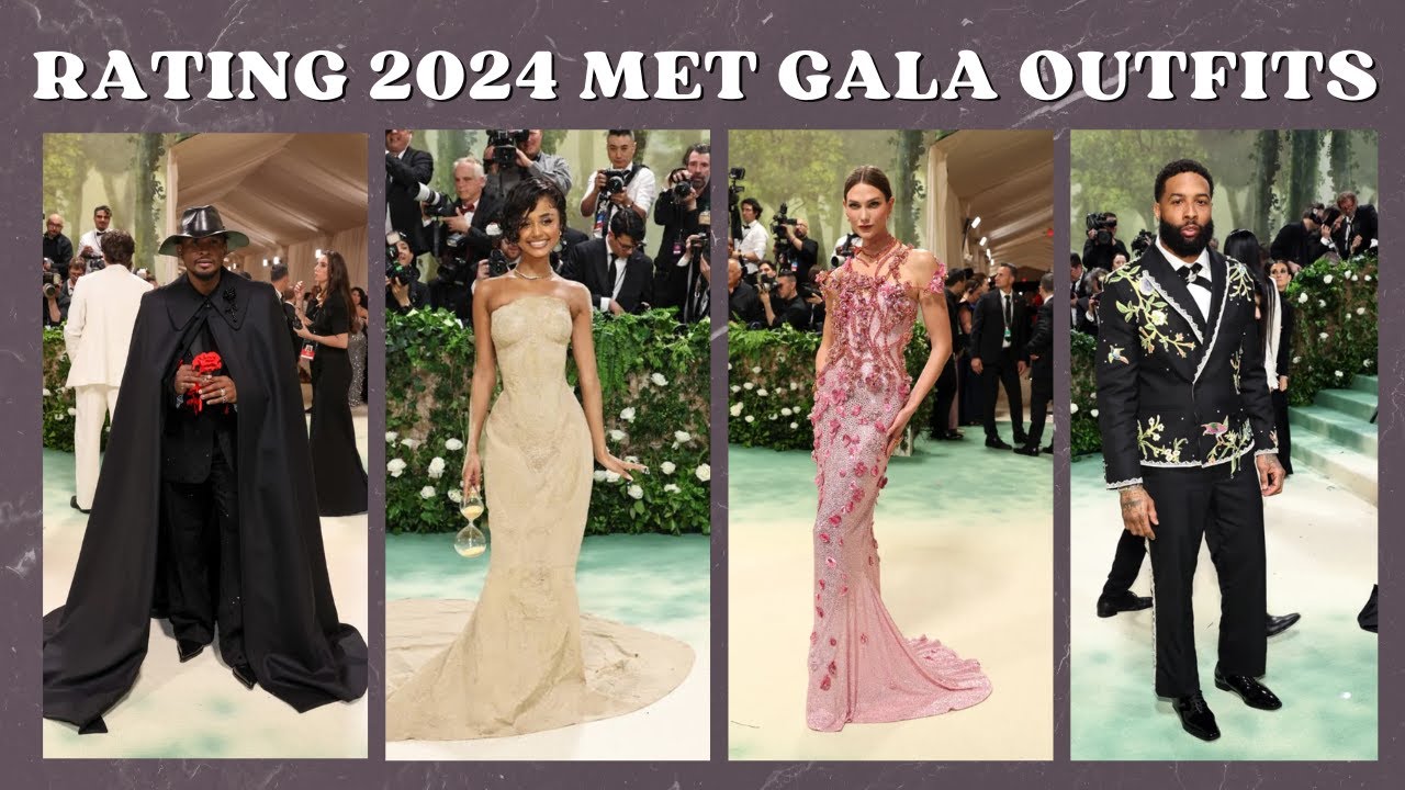 Rating 2024 Met Gala Outfits