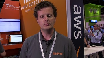 #CitrixSynergy 2018 ThinPrint Video Interview with VMblog