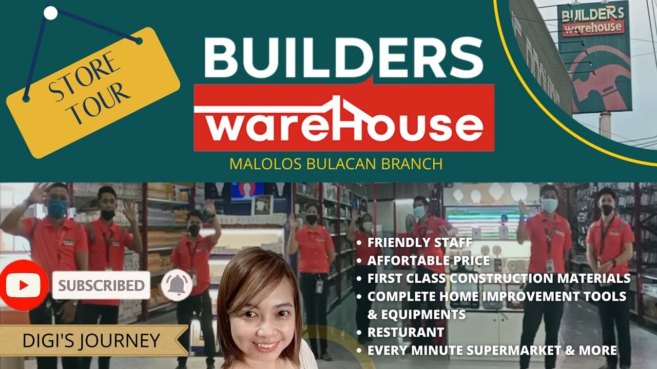 Builder Warehouse Malolos Bulacan Branch Store Tour YouTube