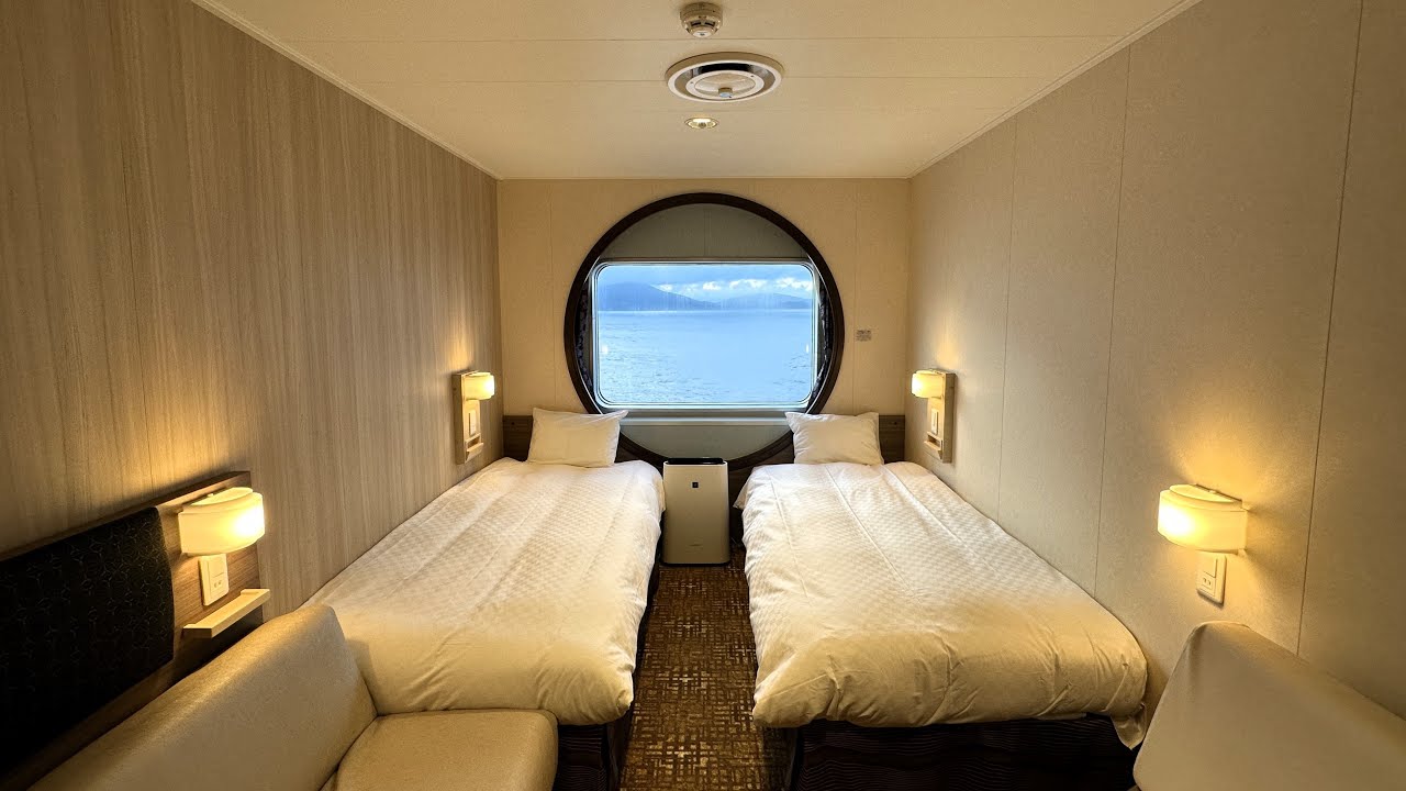 Японский паром. Кагосима→Осака. 200$ Частная каюта. 14-часовое путешествие на тихоокеанском пароме