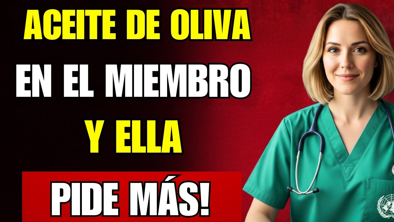 El SECRETO del Aceite de Oliva que Está CAMBIANDO la Vida de Miles de Hombres (Hazlo de Noche)