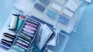 #crossstitch New Start Mirabilia Snow Maiden WIP ❄️
