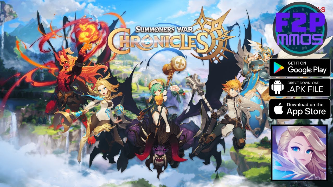 Summoners War Chronicles GLOBAL BETA Gameplay Android APK iOS