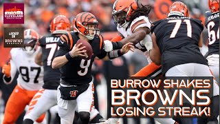 Browns vs. Bengals Recap | Joe Burrow and Ja'Marr Chase Chase Star in Bengals Victory
