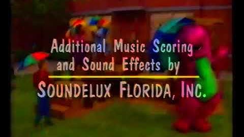 Closing To Barney Songs (Demo) UK VHS 1995