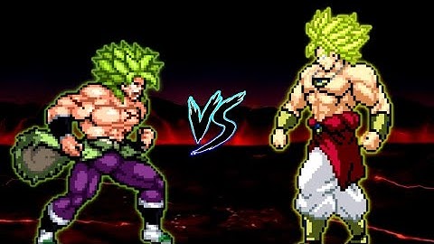 Who is Stronger ?🤔 | Broly DBS V2 OP VS Broly SSL DBZ V2 OP in Jump Force Mugen