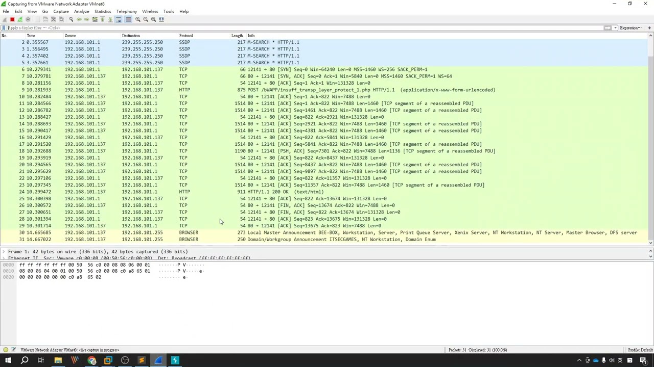 bWAPP (bee-box) - Clear Text HTTP (Credentials) | HTTP 明文傳輸密碼 | bWAPP 教學 | bWAPP tutorials