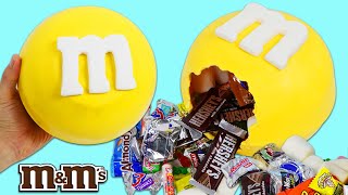 How to Make Giant Candy Filled Edible M&M Piñata!