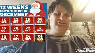 12 weeks until 1st december