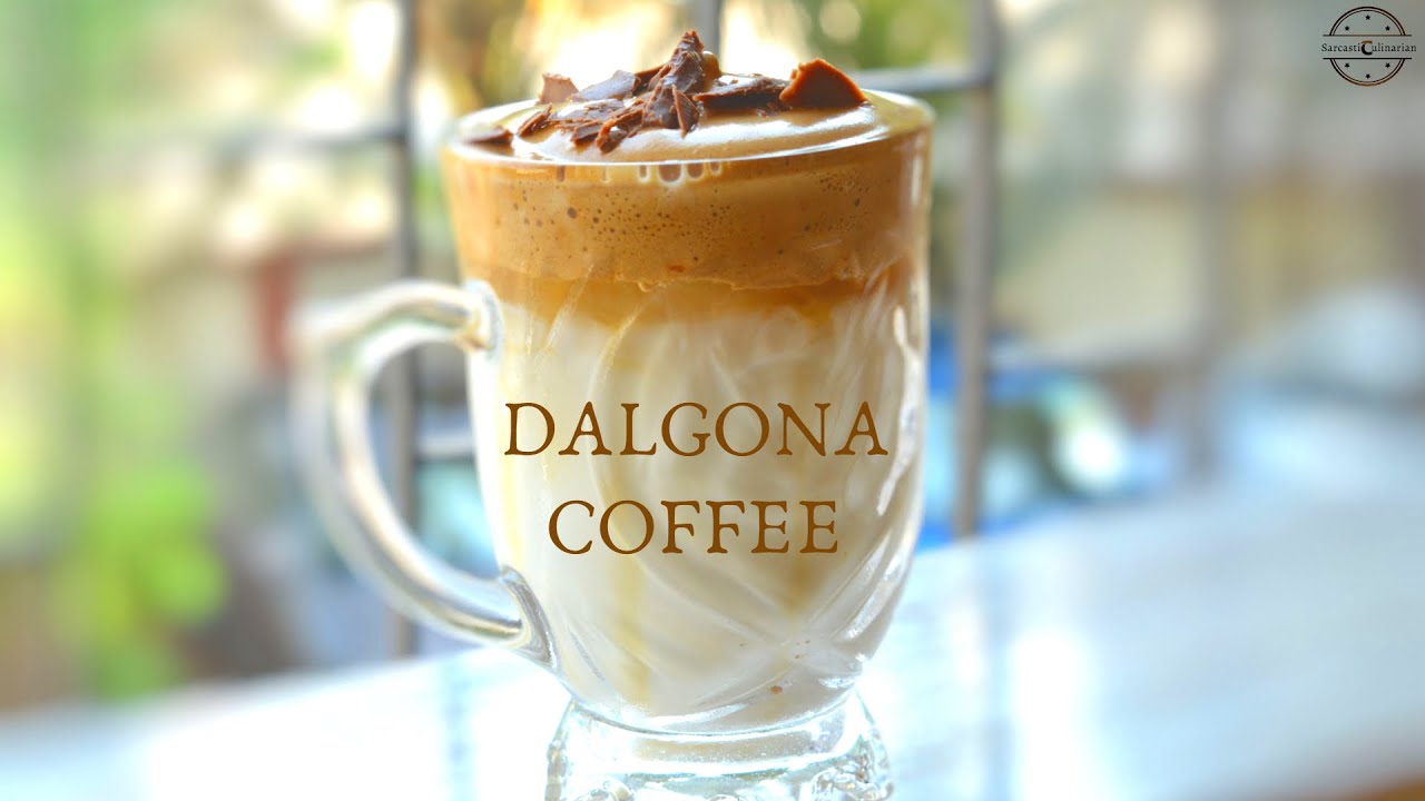 How to make Dalgona Coffee | Chef Cooking Studio