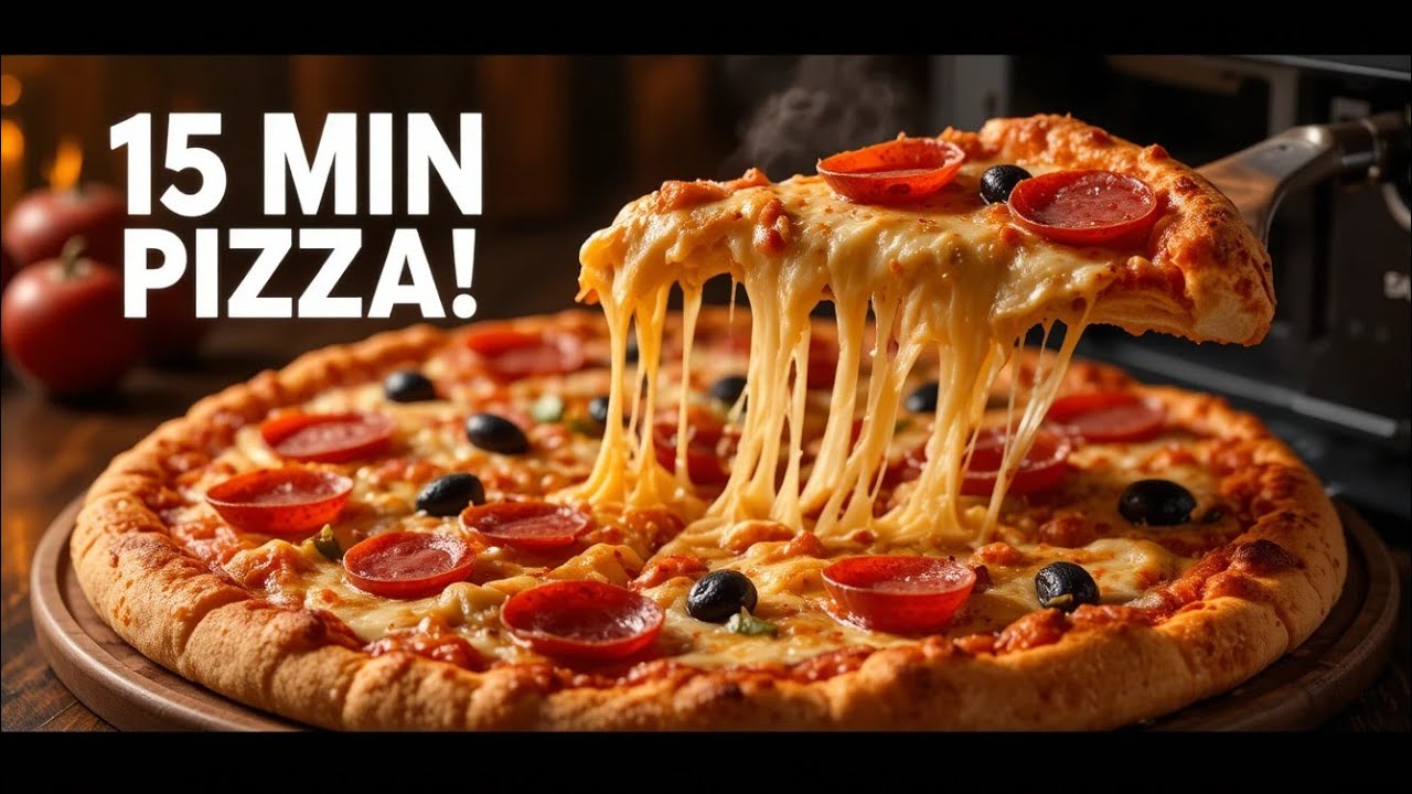 Экспресс-пицца в аэрогриле, от которой все становятся зависимыми (Готова за 10 минут!) 🍕🔥
