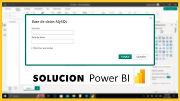 Este conector requiere que uno o varios componentes MySQL | Power BI, Excel Solución 2023