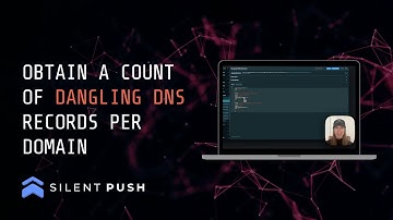 Obtain a count of dangling DNS records per domain, to prevent a subdomain takeover.