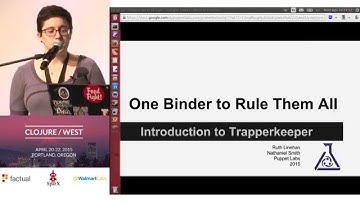 Nathaniel Smith, Ruth Linehan - Intro to Trapperkeeper