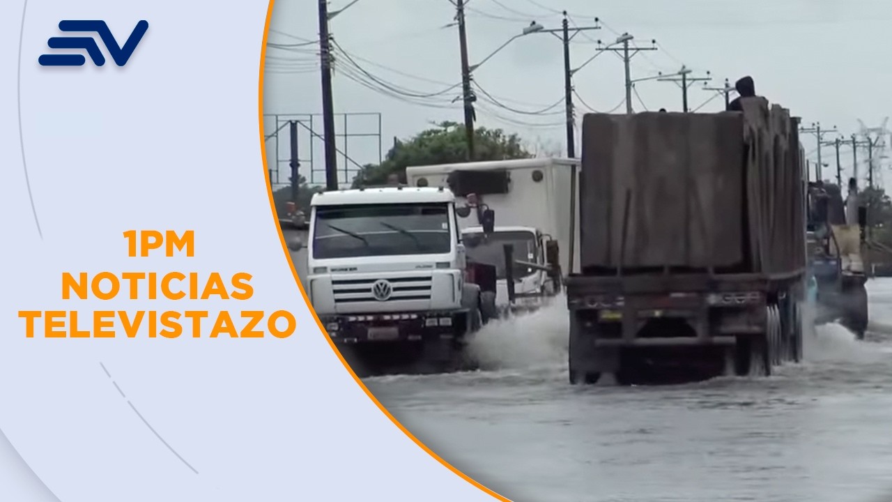 Babahoyo sufre nuevas inundaciones. Hay más de 500 familias afectadas  | Televistazo | Ecuavisa