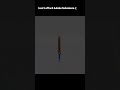 Progress update 2: sword 3d model