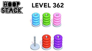Hoop Stack Level 362 | Puzzle Game  | Complete Level
