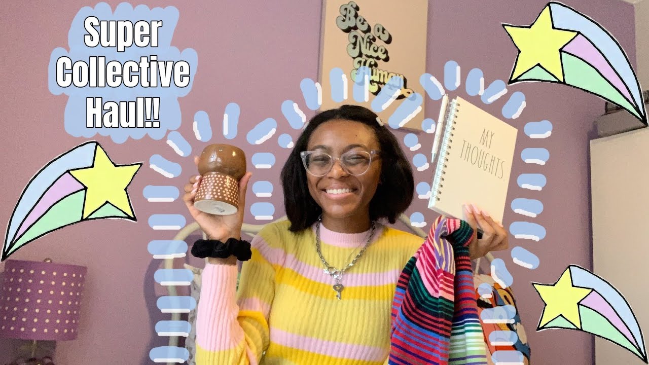 SUPER Collective Haul!! Thrift, Unif, TJ Maxx, Reformation, Books, Plants, + More!!