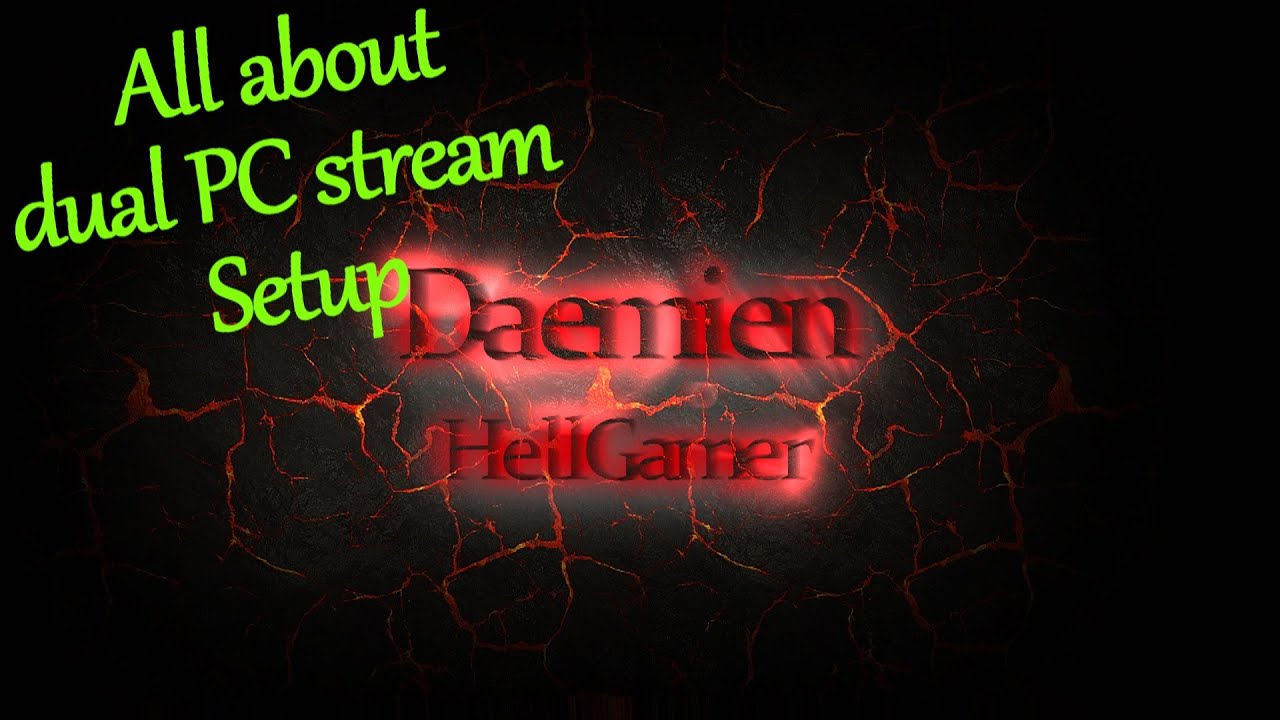 All about Dual PC Stream setup
