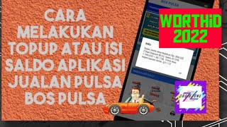 Cara topup atau isi saldo aplikasi jualan pulsa bos pulsa screenshot 4