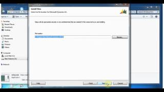 Dynamics AX 2009 Client Installation