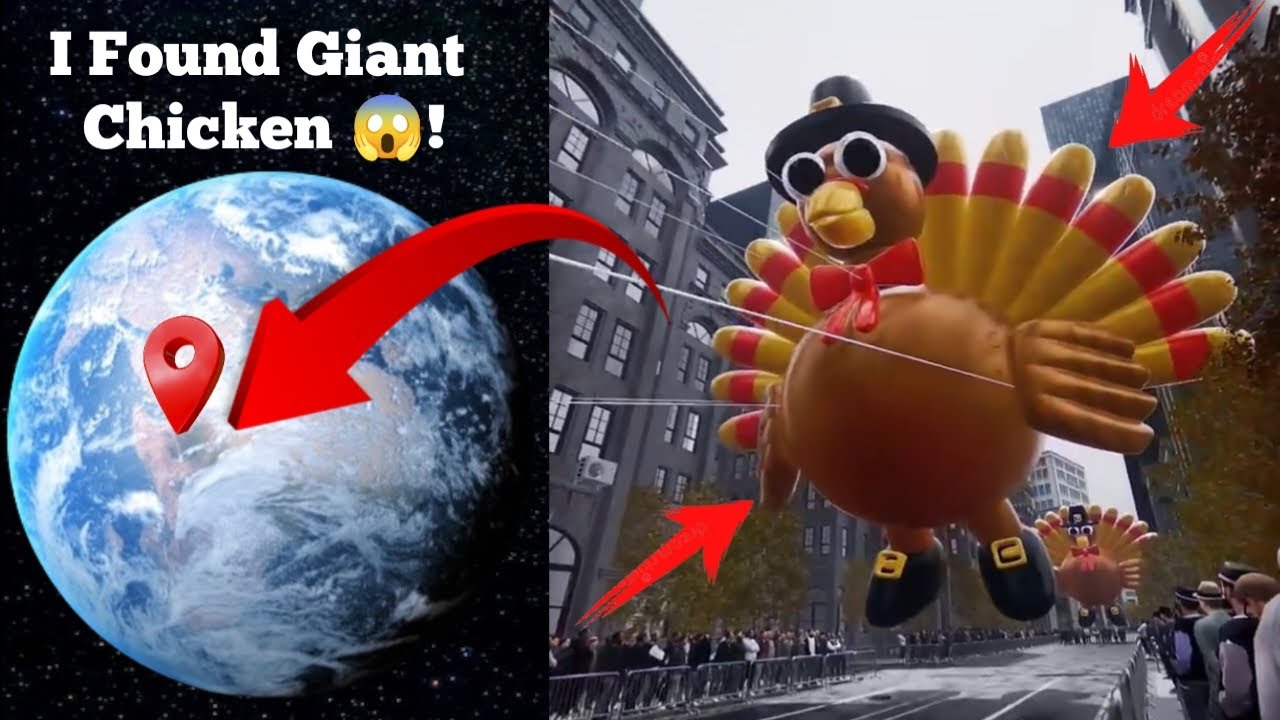 I Found Giant Chicken 🐓😱 on google maps and google earth 🌎 